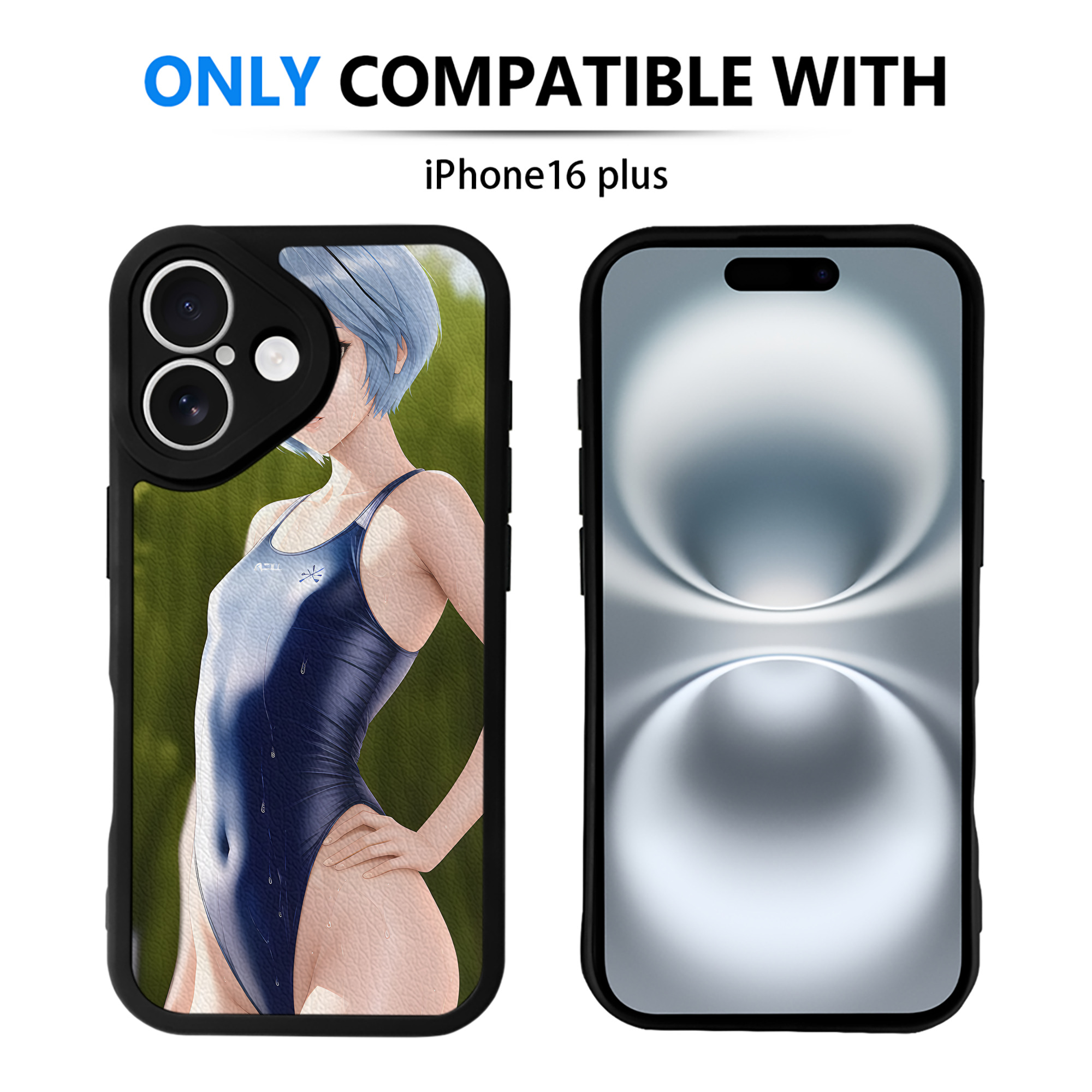 （画像用） EVA 新世紀エヴァンゲリオン 【iPhone 16シリーズ対応】シリコンスマホケース（レザー調） 材質：シリコン